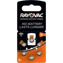 Baterija za slušne aparate 1,4V 7,8x5,35mm﻿ - RAY-13
